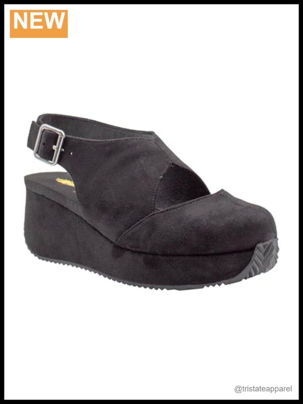 Faux Suede Slingback Wedge Sandals Comfort Cushioned Closed Toe Casual Walking